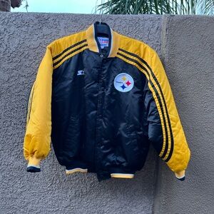 Vintage Stater Pittsburgh Steelers jacket / Medium
